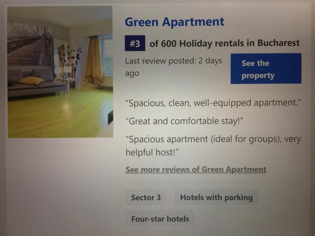 Green Apartment Bucarest